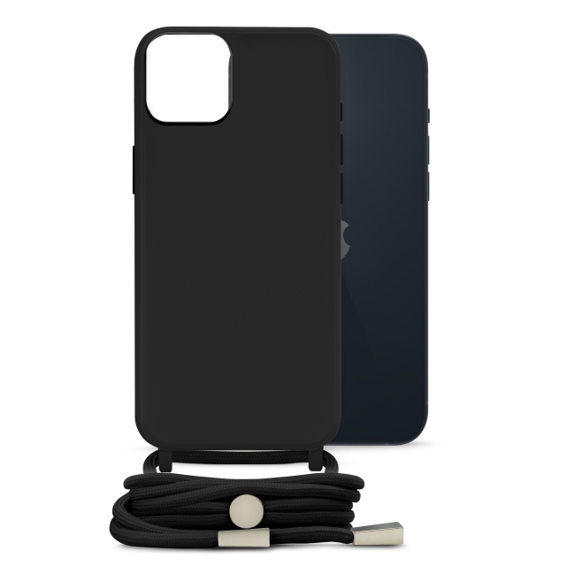 Mobilize Lanyard Gelly Case for Apple iPhone 14 Plus Black Mobilize Lanyard Gelly Case for Apple iPhone 14 Plus Black - Image 1