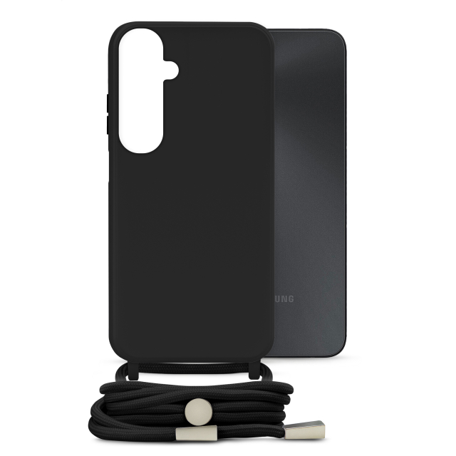 Mobilize Lanyard Gelly Case for Samsung Galaxy A05s Black Mobilize Lanyard Gelly Case for Samsung Galaxy A05s Black - Image 1
