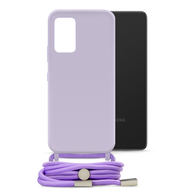 Mobilize Lanyard Gelly Case for Samsung Galaxy A53 5G Pastel Purple Mobilize Lanyard Gelly Case for Samsung Galaxy A53 5G Pastel Purple - Image 1