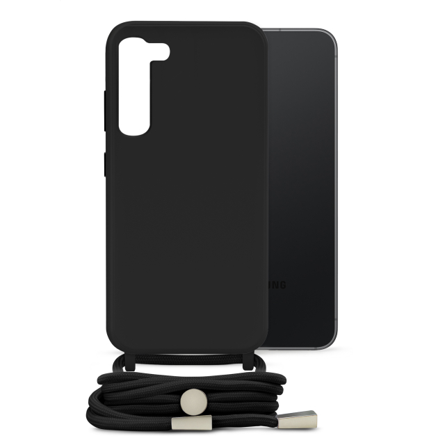 Mobilize Lanyard Gelly Case for Samsung Galaxy S23+ 5G Black Mobilize Lanyard Gelly Case for Samsung Galaxy S23+ 5G Black - Image 1