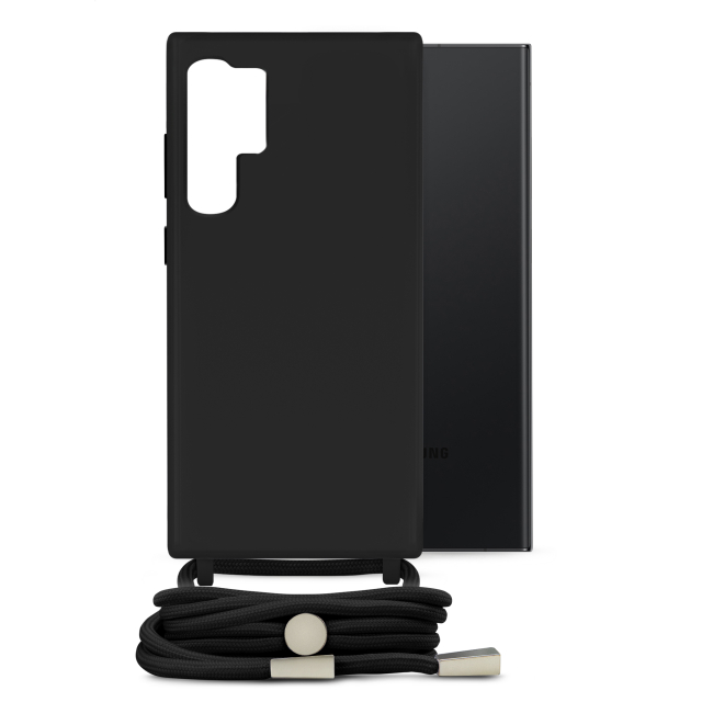 Mobilize Lanyard Gelly Case for Samsung Galaxy S23 Ultra 5G Black Mobilize Lanyard Gelly Case for Samsung Galaxy S23 Ultra 5G Black - Image 1