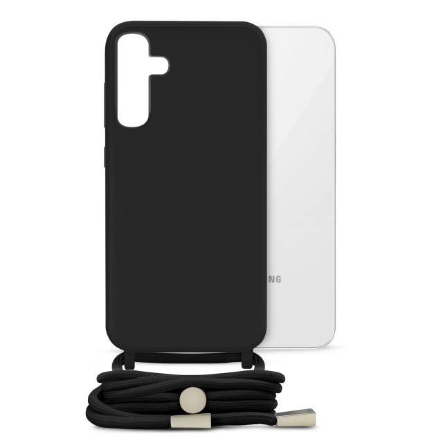 Mobilize Lanyard Gelly Case for Samsung Galaxy S24+ 5G Black Mobilize Lanyard Gelly Case for Samsung Galaxy S24+ 5G Black - Image 1