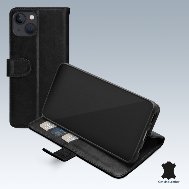 Mobilize Leather Wallet Apple iPhone 13/14/15 Black Mobilize Leather Wallet Apple iPhone 13/14/15 Black - Image 1