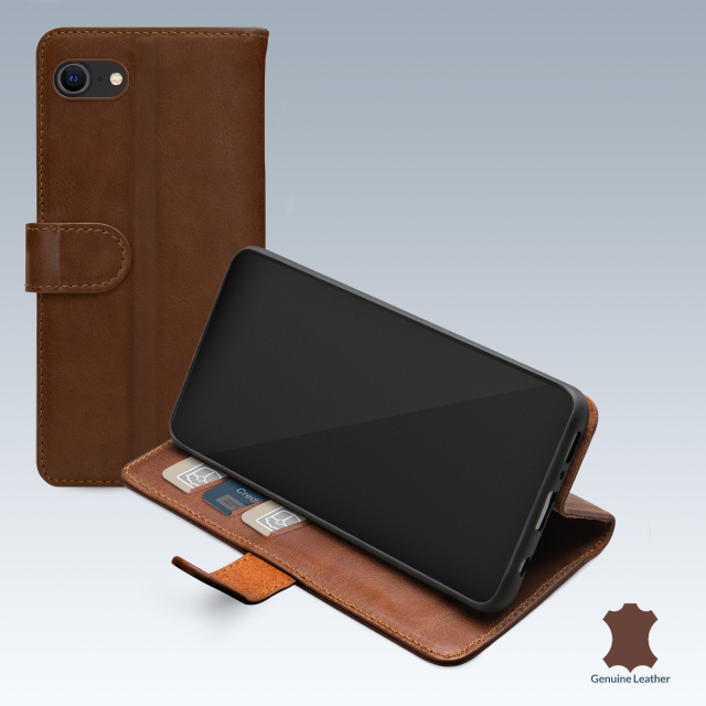 Mobilize Leather Wallet Apple iPhone 6/6S/7/8/SE (2020/2022) Brown Mobilize Leather Wallet Apple iPhone 6/6S/7/8/SE (2020/2022) Brown - Image 1