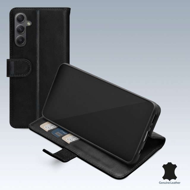 Mobilize Leather Wallet Samsung Galaxy A34 5G Black Mobilize Leather Wallet Samsung Galaxy A34 5G Black - Image 1