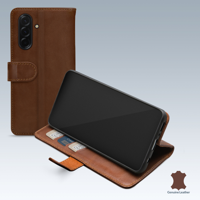 Mobilize Leather Wallet Samsung Galaxy A36 5G/A56 5G Brown Mobilize Leather Wallet Samsung Galaxy A36 5G/A56 5G Brown - Image 1