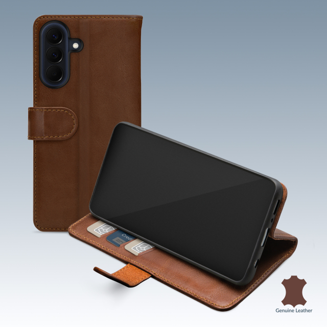 Mobilize Leather Wallet Samsung Galaxy A57 5G Brown Mobilize Leather Wallet Samsung Galaxy A57 5G Brown - Image 1