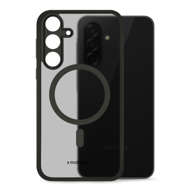Mobilize MagSafe Compatible Hybrid Case Samsung Galaxy A26 5G Black Mobilize MagSafe Compatible Hybrid Case Samsung Galaxy A26 5G Black - Image 1