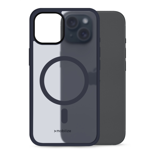 Mobilize MagSafe Compatible Hybrid Pro Case Apple iPhone 13/14/15 Blue Mobilize MagSafe Compatible Hybrid Pro Case Apple iPhone 13/14/15 Blue - Image 1