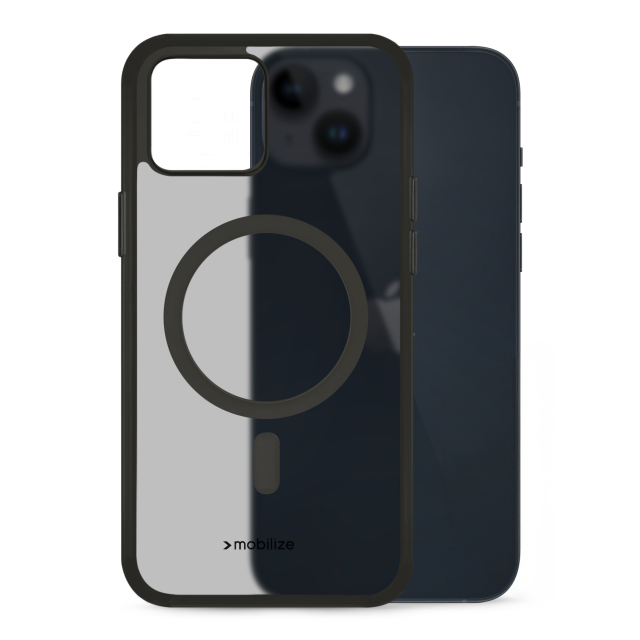 Mobilize MagSafe Compatible Hybrid Pro Case Apple iPhone 14 Plus Black Mobilize MagSafe Compatible Hybrid Pro Case Apple iPhone 14 Plus Black - Image 1