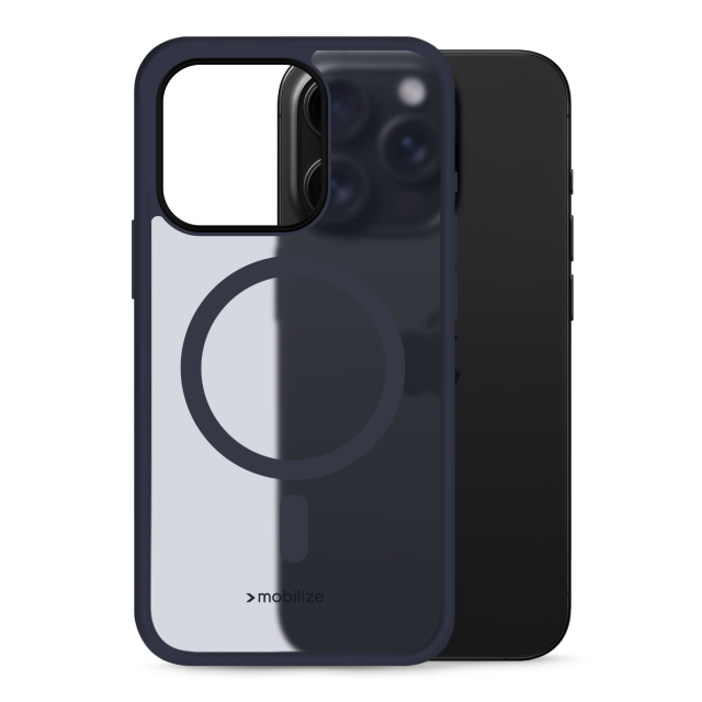 Mobilize MagSafe Compatible Hybrid Pro Case Apple iPhone 16 Pro Blue Mobilize MagSafe Compatible Hybrid Pro Case Apple iPhone 16 Pro Blue - Image 1