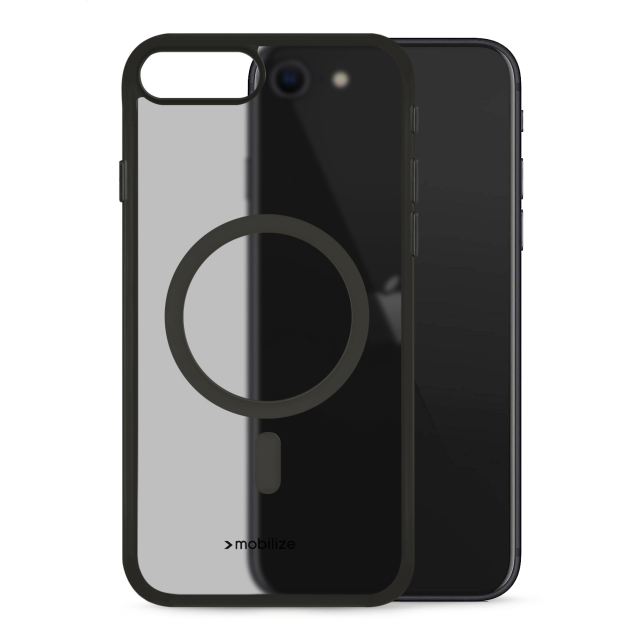 Mobilize MagSafe Compatible Hybrid Pro Case Apple iPhone 7/8/SE (2020/2022) Black Mobilize MagSafe Compatible Hybrid Pro Case Apple iPhone 7/8/SE (2020/2022) Black - Image 1