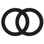 Mobilize Magsafe Compatible Metal Ring Black (2-Pack)