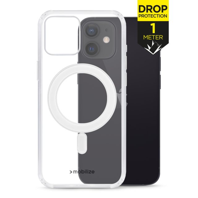 Mobilize Magsafe Compatible Naked Protection Case for Apple iPhone 12/12 Pro Clear Mobilize Magsafe Compatible Naked Protection Case for Apple iPhone 12/12 Pro Clear - Image 1