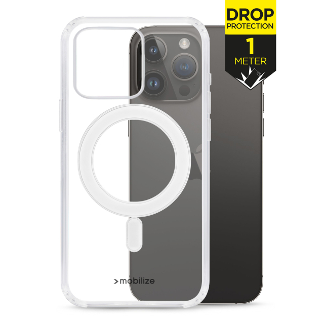 Mobilize Magsafe Compatible Naked Protection Case for Apple iPhone 14 Pro Max Clear Mobilize Magsafe Compatible Naked Protection Case for Apple iPhone 14 Pro Max Clear - Image 1
