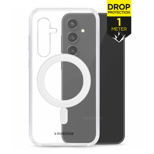 Mobilize Magsafe Compatible Naked Protection Case for Samsung Galaxy S23 FE 5G Clear Mobilize Magsafe Compatible Naked Protection Case for Samsung Galaxy S23 FE 5G Clear - Image 1