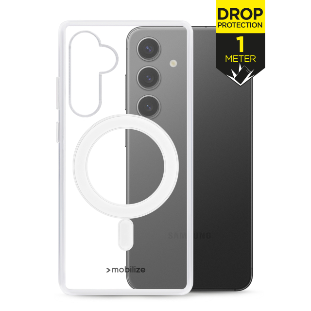 Mobilize Magsafe Compatible Naked Protection Case for Samsung Galaxy S24+ 5G Clear Mobilize Magsafe Compatible Naked Protection Case for Samsung Galaxy S24+ 5G Clear - Image 1