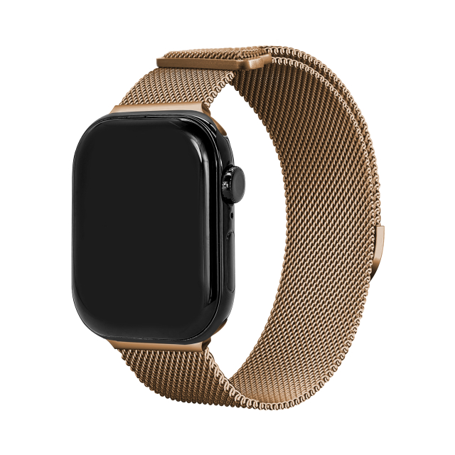 Mobilize Milanese Watch Band - for Apple 42/44/45/49mm - Rose Gold Mobilize Milanese Watch Band - for Apple 42/44/45/49mm - Rose Gold - Image 1