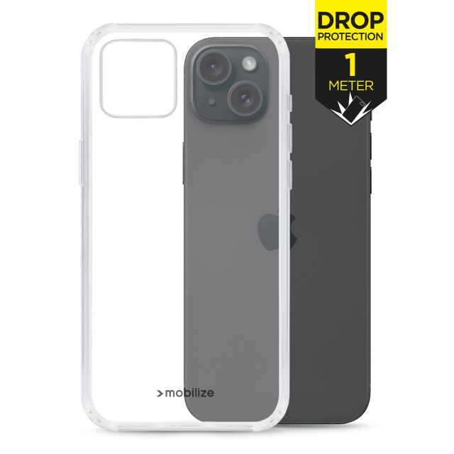 Mobilize Naked Protection Case Apple iPhone 15 Plus Clear Mobilize Naked Protection Case Apple iPhone 15 Plus Clear - Image 1