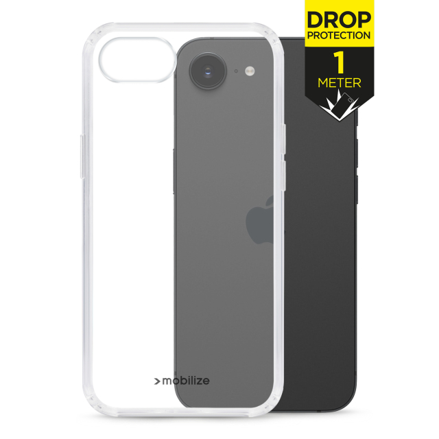 Mobilize Naked Protection Case Apple iPhone 16e/17e Clear Mobilize Naked Protection Case Apple iPhone 16e/17e Clear - Image 1