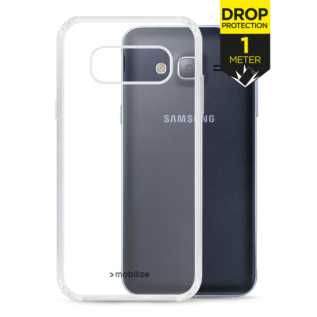 Mobilize Naked Protection Case Samsung Galaxy J3 2016 Clear Mobilize Naked Protection Case Samsung Galaxy J3 2016 Clear - Image 1