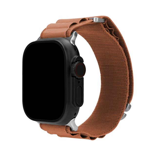 Mobilize Nylon Watch Band - Alpine - Titanium Connector - for Apple 38/40/41mm - Terracotta Mobilize Nylon Watch Band - Alpine - Titanium Connector - for Apple 38/40/41mm - Terracotta - Image 1