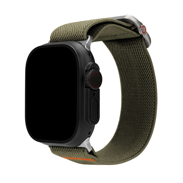 Mobilize Nylon Watch Band - Elastic - for Apple 38/40/41mm - Khaki Mobilize Nylon Watch Band - Elastic - for Apple 38/40/41mm - Khaki - Image 1