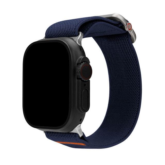 Mobilize Nylon Watch Band - Elastic - for Apple 42/44/45/49mm - Blue Mobilize Nylon Watch Band - Elastic - for Apple 42/44/45/49mm - Blue - Image 1