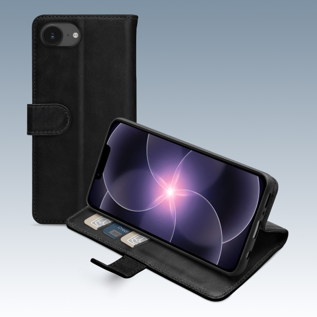 Mobilize Premium Gelly Wallet Book Case Apple iPhone 16e/17e Black Mobilize Premium Gelly Wallet Book Case Apple iPhone 16e/17e Black - Image 1