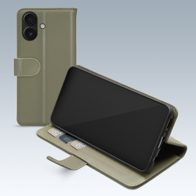 Mobilize Premium Gelly Wallet Book Case Apple iPhone 17 Green Mobilize Premium Gelly Wallet Book Case Apple iPhone 17 Green - Image 1