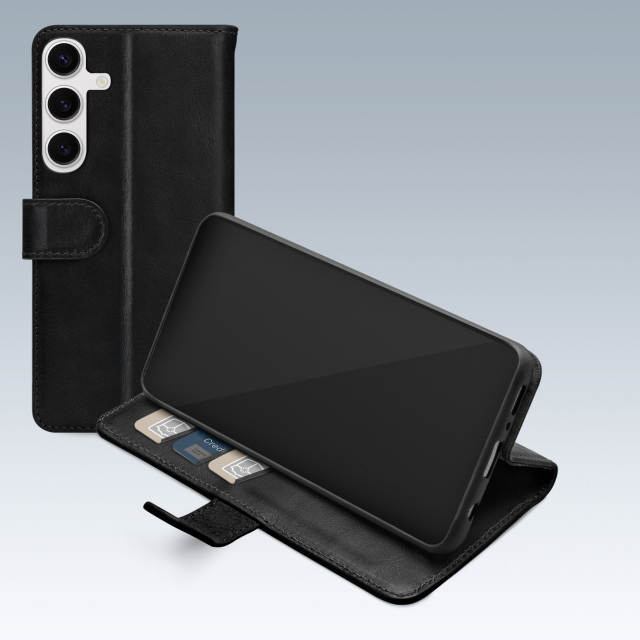 Mobilize Premium Gelly Wallet Book Case Samsung Galaxy S24+ 5G Black Mobilize Premium Gelly Wallet Book Case Samsung Galaxy S24+ 5G Black - Image 1