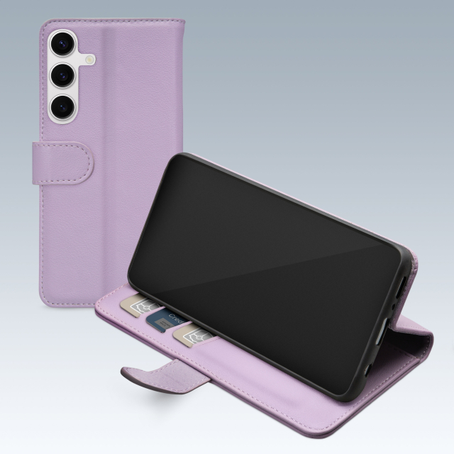 Mobilize Premium Gelly Wallet Book Case Samsung Galaxy S24 FE Purple Mobilize Premium Gelly Wallet Book Case Samsung Galaxy S24 FE Purple - Image 1