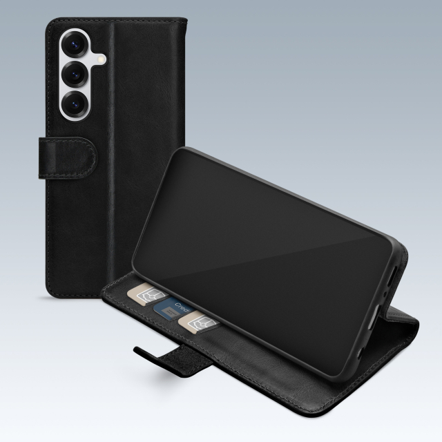 Mobilize Premium Gelly Wallet Book Case Samsung Galaxy S25 5G Black Mobilize Premium Gelly Wallet Book Case Samsung Galaxy S25 5G Black - Image 1