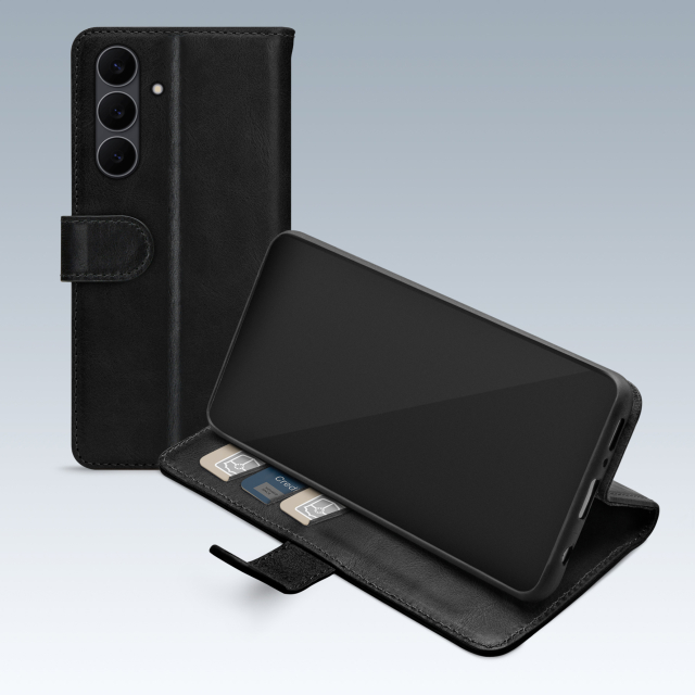 Mobilize Premium Gelly Wallet Book Case Samsung Galaxy S25 FE Black Mobilize Premium Gelly Wallet Book Case Samsung Galaxy S25 FE Black - Image 1