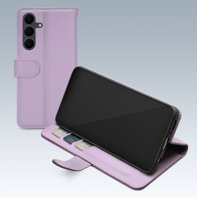 Mobilize Premium Gelly Wallet Book Case Samsung Galaxy S25 FE Purple Mobilize Premium Gelly Wallet Book Case Samsung Galaxy S25 FE Purple - Image 1