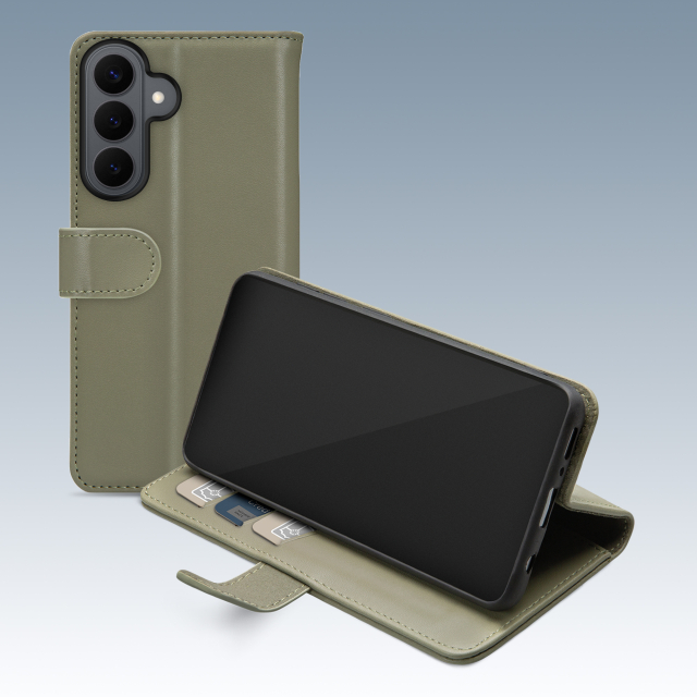 Mobilize Premium Gelly Wallet Book Case Samsung Galaxy S26+ 5G Green Mobilize Premium Gelly Wallet Book Case Samsung Galaxy S26+ 5G Green - Image 1