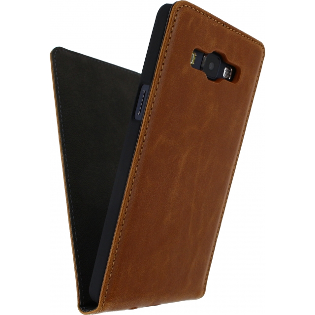 Mobilize Premium Magnet Flip Case Samsung Galaxy A5 Brown Mobilize Premium Magnet Flip Case Samsung Galaxy A5 Brown - Image 1
