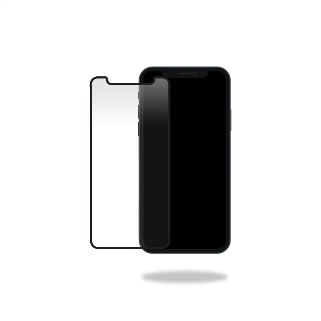 Mobilize Privacy Glass Screen Protector - Black Frame - for Apple iPhone 12/12 Pro Mobilize Privacy Glass Screen Protector - Black Frame - for Apple iPhone 12/12 Pro - Image 1