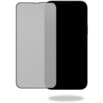 Mobilize Privacy Glass Screen Protector - Black Frame - for Apple iPhone 15 Pro Max