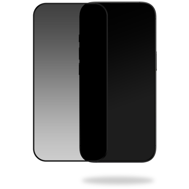 Mobilize Privacy Glass Screen Protector - Black Frame - for Apple iPhone 16 Pro Max Mobilize Privacy Glass Screen Protector - Black Frame - for Apple iPhone 16 Pro Max - Image 1