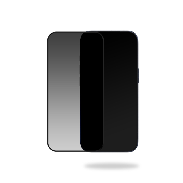 Mobilize Privacy Glass Screen Protector - Black Frame - for Apple iPhone 16 Pro/17/17 Pro Mobilize Privacy Glass Screen Protector - Black Frame - for Apple iPhone 16 Pro/17/17 Pro - Image 1