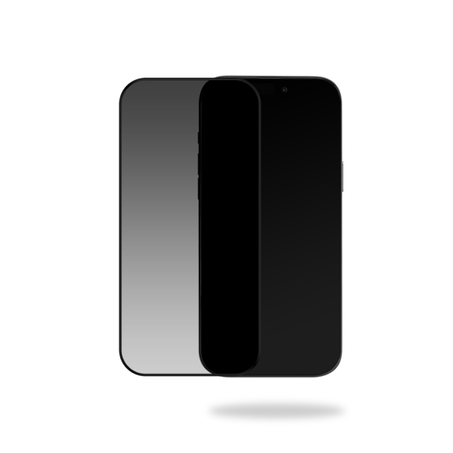 Mobilize Privacy Glass Screen Protector - Black Frame - for Apple iPhone Air Mobilize Privacy Glass Screen Protector - Black Frame - for Apple iPhone Air - Image 1