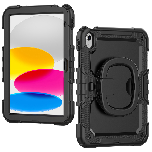 Mobilize Rotating Defender Case Stand Function for Apple iPad 10.9 (2022)/iPad 11 (2025) Black Mobilize Rotating Defender Case Stand Function for Apple iPad 10.9 (2022)/iPad 11 (2025) Black - Image 1