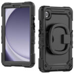 Mobilize Rotating Defender Case Stand Function for Samsung Galaxy Tab A9 8.7 Black