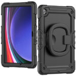 Mobilize Rotating Defender Case Stand Function for Samsung Galaxy Tab A9+ Black
