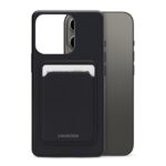 Mobilize Rubber Gelly Card Case Apple iPhone 13 Pro Matt Black
