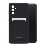 Mobilize Rubber Gelly Card Case Samsung Galaxy A04s/A13 5G Matt Black