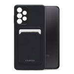 Mobilize Rubber Gelly Card Case Samsung Galaxy A23 5G Matt Black