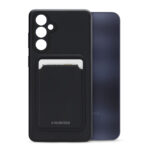 Mobilize Rubber Gelly Card Case Samsung Galaxy A25 5G Matt Black