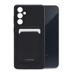 Mobilize Rubber Gelly Card Case Samsung Galaxy A35 5G Matt Black
